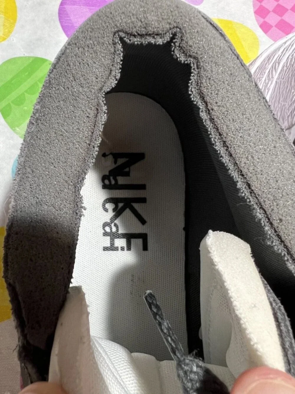 Nike x Sacai Blazer Low Iron Grey / White DD1877-002 Men’s 11 (Pre-Owned) NO BOX